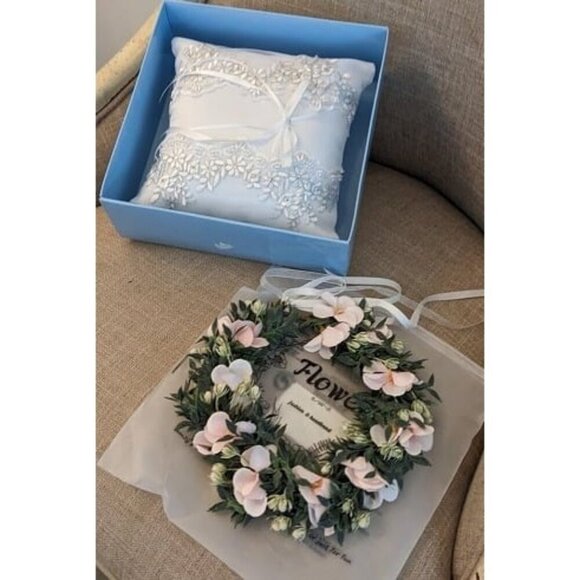 New Camellia Flower Crown Rose Headpiece Wedding Bridal Flower Girl - Picture 1 of 1